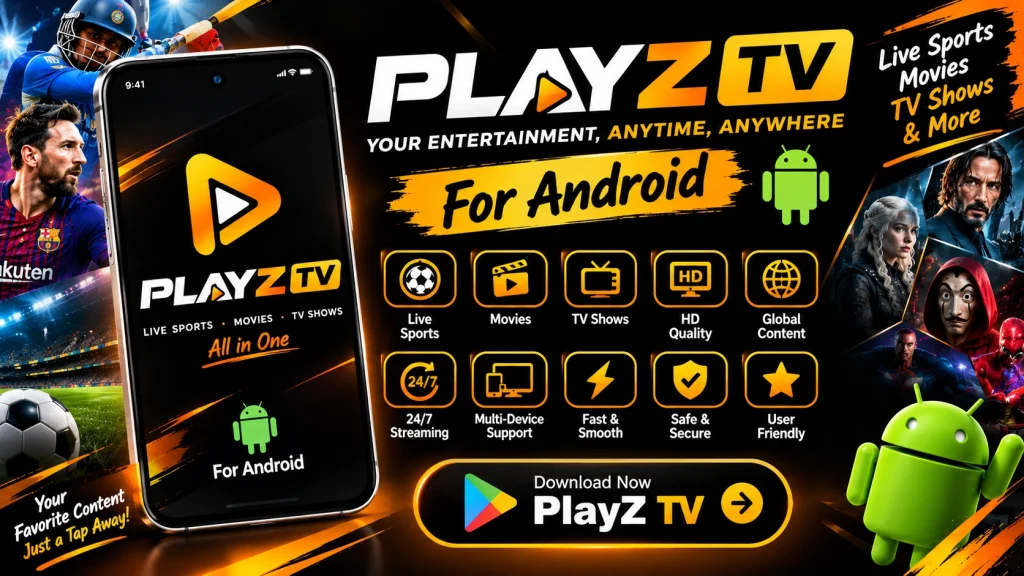 PlayZ Tv For Android
